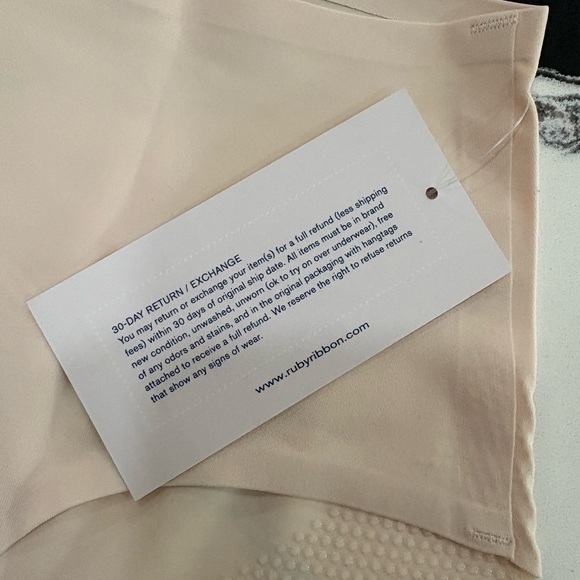 Ruby Ribbon Second Skin Brief in Shell - Picture 4 of 6